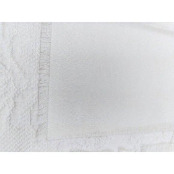 Unique Tribal? ink print rough edged dining napkins 14.5" by 10" set of 8 - Picture 5 of 12